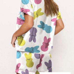 Easter Bunny Peeps Short Pajama Set