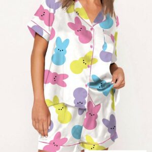 Easter Bunny Peeps Short Pajama Set