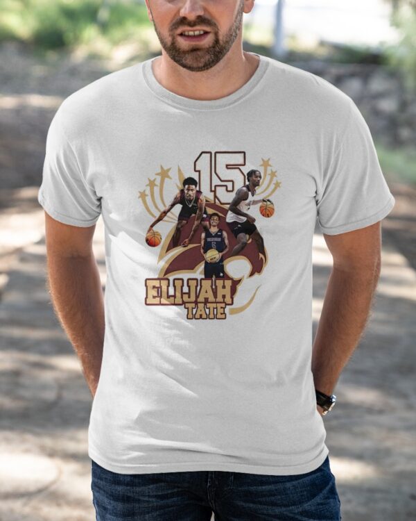 Elijah Tate Texas State Bobcats Basketball Shirt