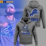 Eminem Detroit Lions Barry Sanders Lions Hoodie