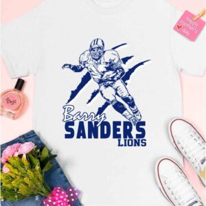 Eminem Detroit Lions Barry Sanders Lions Shirt