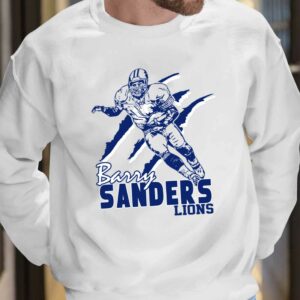 Eminem Detroit Lions Barry Sanders Lions Shirt