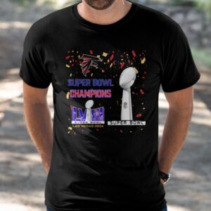Falcons Super Bowl Champions LVIII Las Vegas 2024 shirt