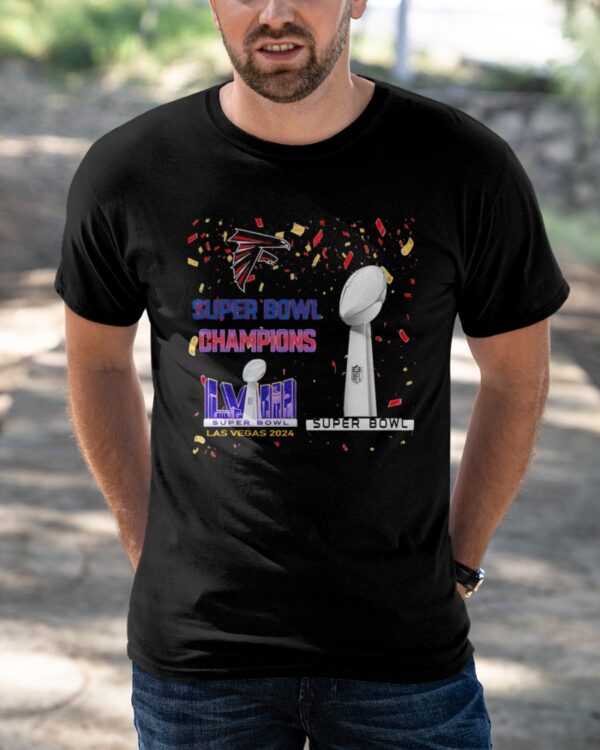 Falcons Super Bowl Champions LVIII Las Vegas 2024 Shirt