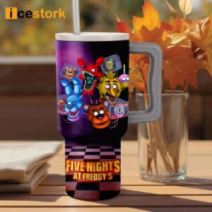 Five Nights At Freddy's 40oz Stanley Tumbler