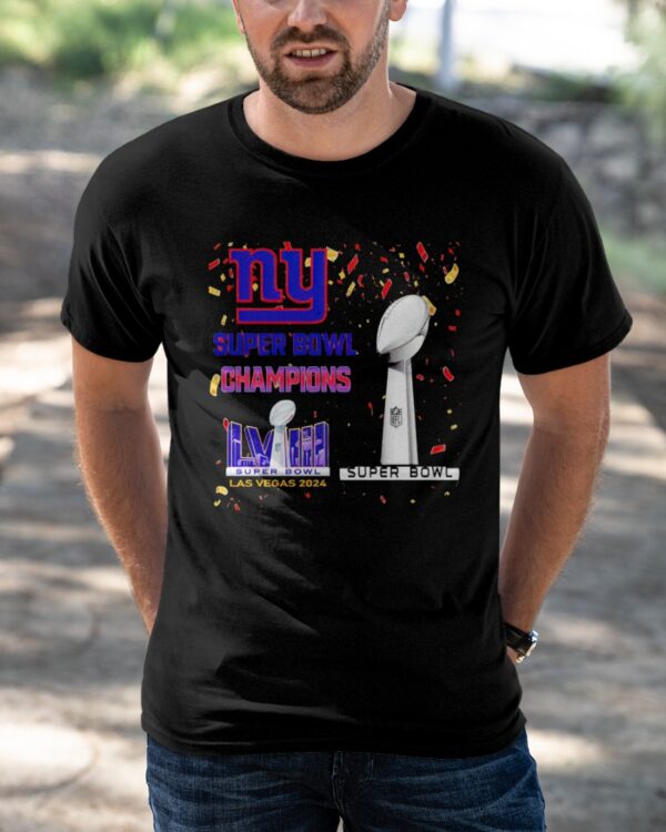 Giants Super Bowl Champions LVIII Las Vegas 2024 shirt