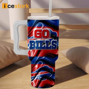 Go Bills 40oz Stanley Tumbler