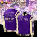 Go Huskies Sweet Victory Dubs Up 2024 Sugar Bowl Champions Baseball Jacket