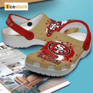 Go Niners SF 49ers Nation Crocs Icestork