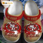 Go Niners SF 49ers Nation Crocs