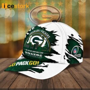 Green Bay Packers 2023 2024 NFC Super Wild Card Winners Cap