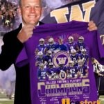 Huskies 2024 College Football Playoff Champions Signature Shirt