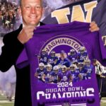 Huskies 2024 Sugar Bowl Champions Signature Shirt