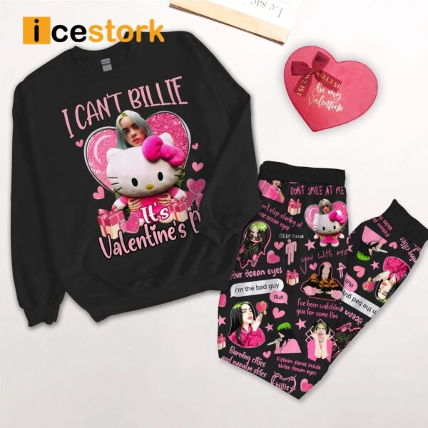 I Can’t Billie Valentine’s Day Pajamas Set
