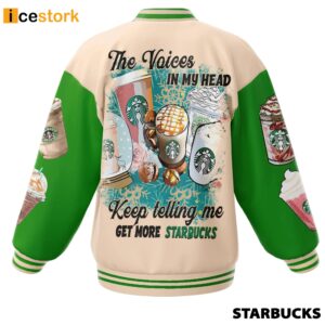 It's Not Just Coffee It's Starbucks Baseball Jacket