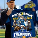 Jackrabbits Back 2 Back 2022-2023 NCAA FCS Football National Champions Shirt