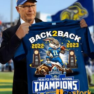 Jackrabbits Back 2 Back 2022 2023 NCAA FCS Football National Champions Shirt