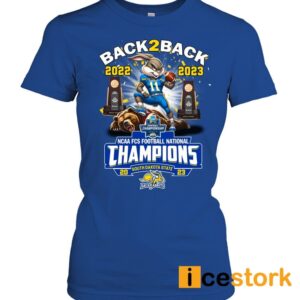 Jackrabbits Back 2 Back 2022 2023 NCAA FCS Football National Champions Shirt