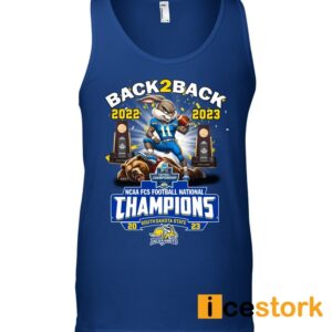 Jackrabbits Back 2 Back 2022 2023 NCAA FCS Football National Champions Shirt