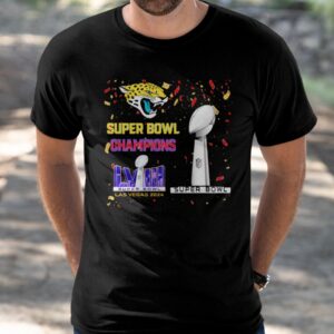Jaguars Super Bowl Champions LVIII Las Vegas 2024 shirt