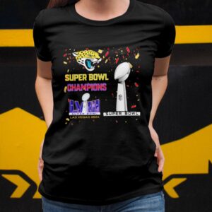 Jaguars Super Bowl Champions LVIII Las Vegas 2024 shirt3