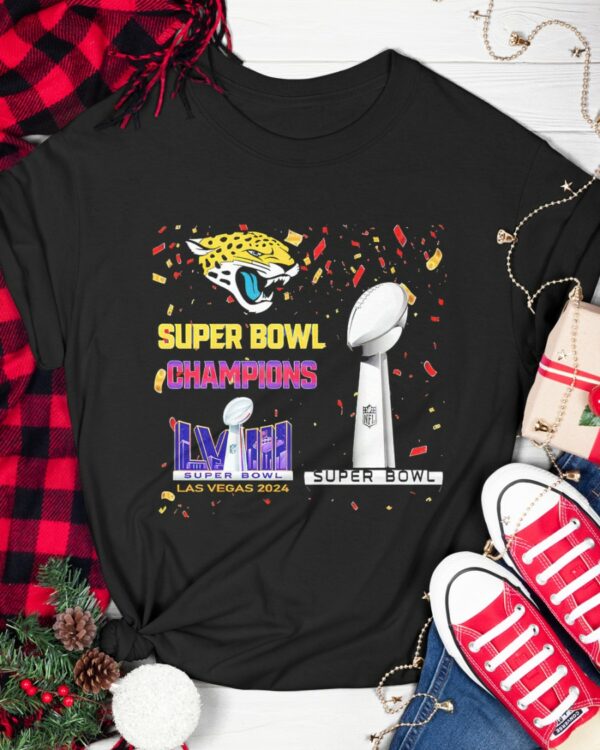 Jaguars Super Bowl Champions LVIII Las Vegas 2024 Shirt