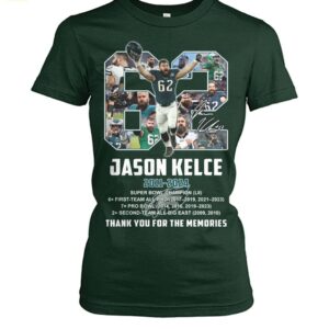 Jason Kelce 2011 2024 Thanks You For The Memories Shirt