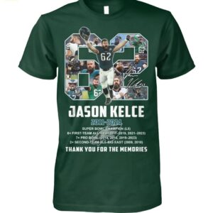 Jason Kelce 2011 2024 Thanks You For The Memories Shirt