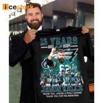 Jason Kelce Thank You Jason A Philly Legend Thank You For The Memories Shirt