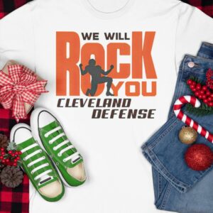 Joe Flacco We Will Rock You Cleveland Browns Defense Shirt