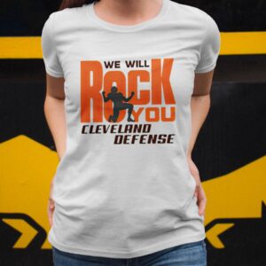 Joe Flacco We Will Rock You Cleveland Browns Defense Shirt