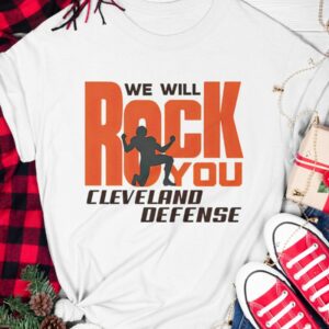 Joe Flacco We Will Rock You Cleveland Browns Defense Shirt