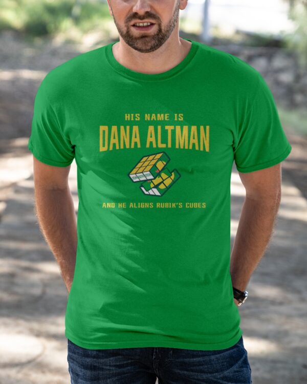Jon Rothstein His Name Is Dana Altman And He Aligns Rubiks Cubes Shirt