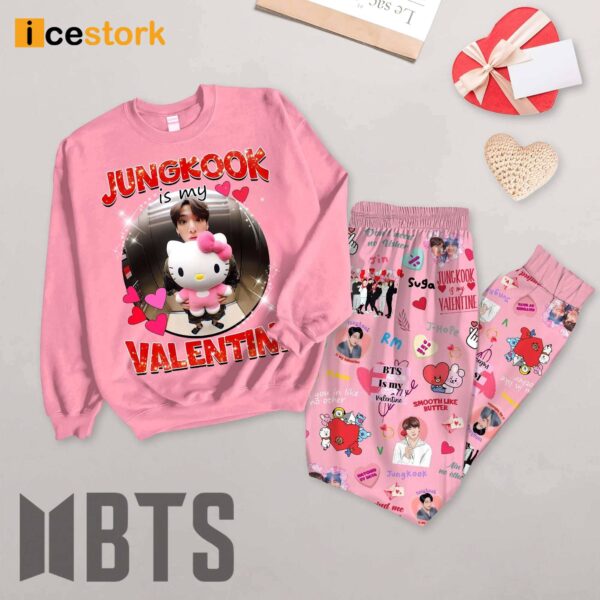Jungkook Is My Valentine Pajamas Set