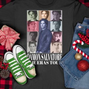 Justin Art Damon Salvatore The Eras Tour Shirt