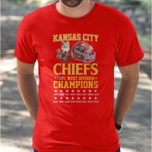 KC Chiefs AFC West Division Champions 2023 Shirt