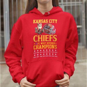 KC Chiefs AFC West Division Champions 2023 Shirt