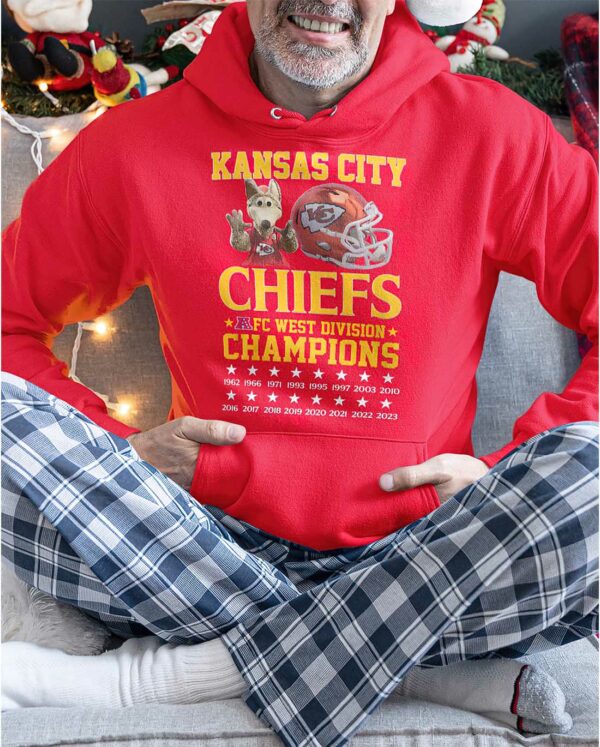 KC Chiefs AFC West Division Champions 2023 Shirt
