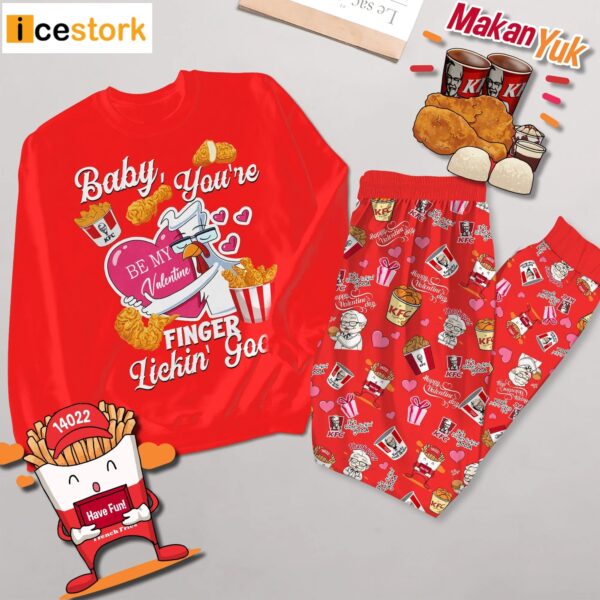 KFC Baby You’re Finger Lickin’ Good Pajamas Set