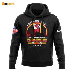 Kansas City Chiefs 2023 AFC Championship Hoodie