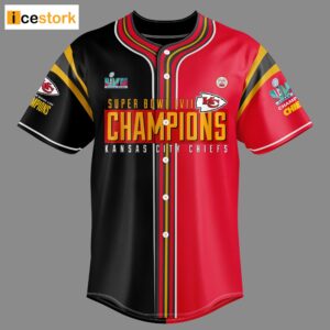 Kansas City Chiefs Champions Super Bowl LVII Baseball Jersey