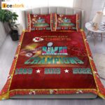 Kansas City Chiefs Champions Super Bowl LVII Bedding Set