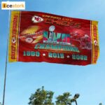 Kansas City Chiefs Super Bowl LVII Champions Flag