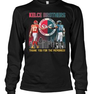 Kelce Brothers Thank You For The Memories Shirt