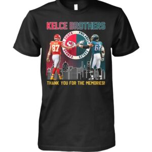 Kelce Brothers Thank You For The Memories Shirt