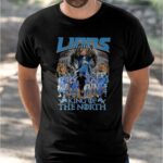 King Of The North Detroit Lions Fan Shirt