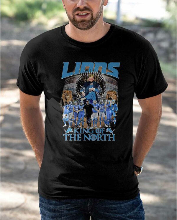 King Of The North Detroit Lions Fan Shirt