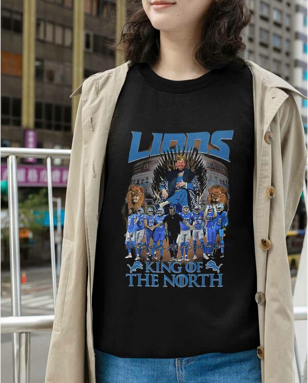 King Of The North Detroit Lions Fan Shirt