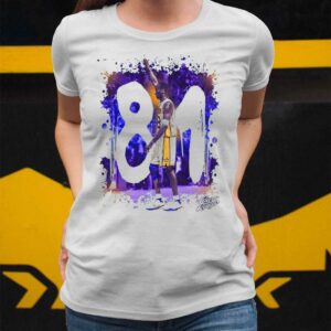 Kobe Bryant Celebrate 81 Point Game Los Angeles Lakers Shirt