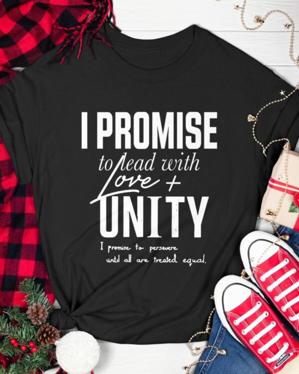 LeBron I Promise To Lead With Love And Unity Hoodie